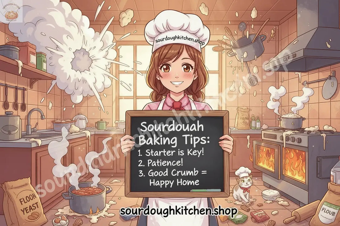 When Baking Goes Sideways: A Field Guide to Sourdough Disasters (and How to Bake Your Way Back)
