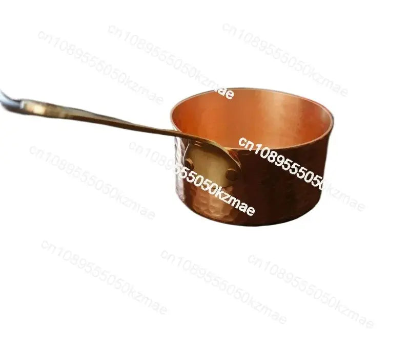 Pure Copper Sauce Pot – Mini Soufflé & Chocolate Melting Pan for Gourmet Cooking Sourdough Kitchen