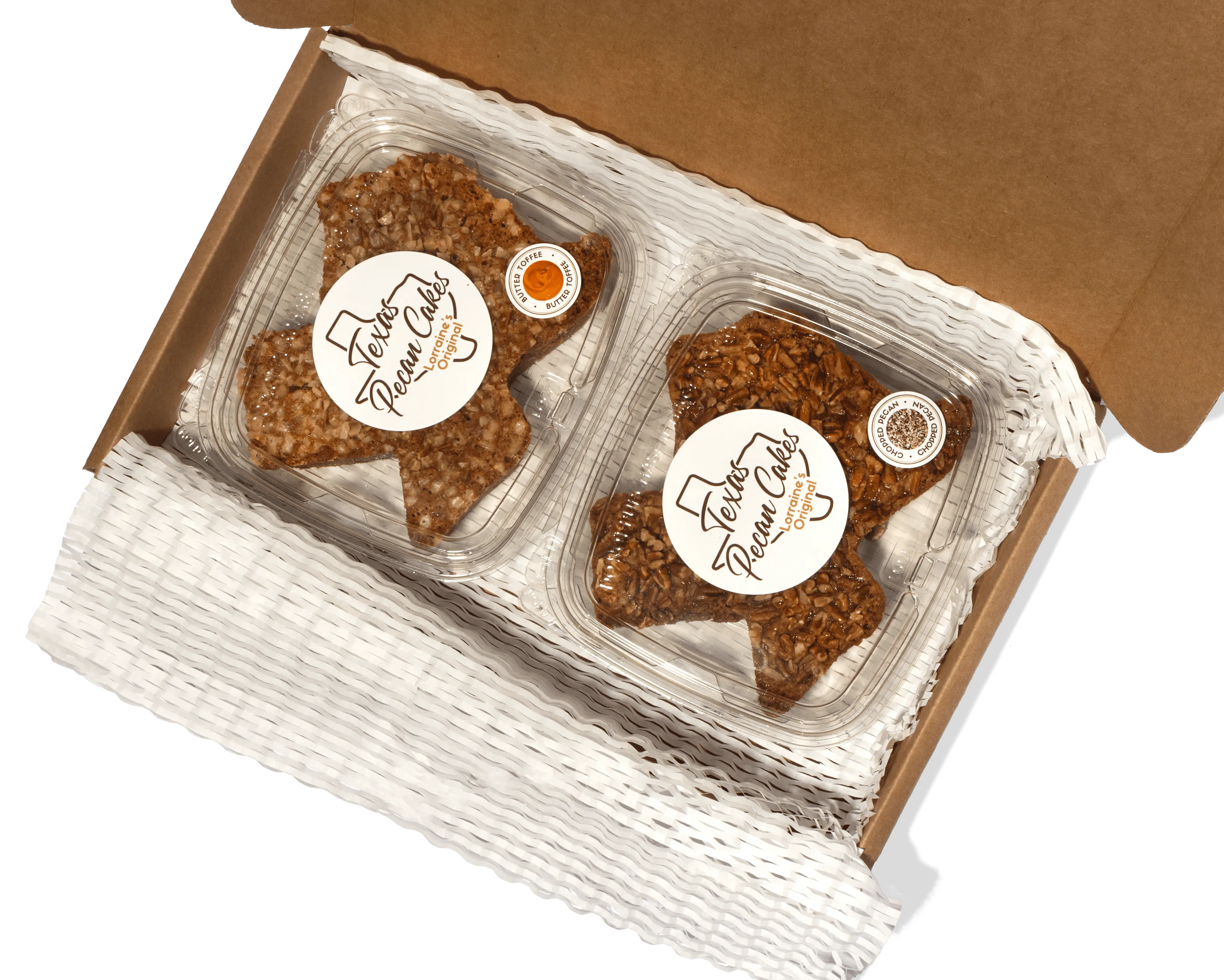 Medium Texas Pecan Cake 2-Pack | Serves 10-12 Texas Pecan Cakes