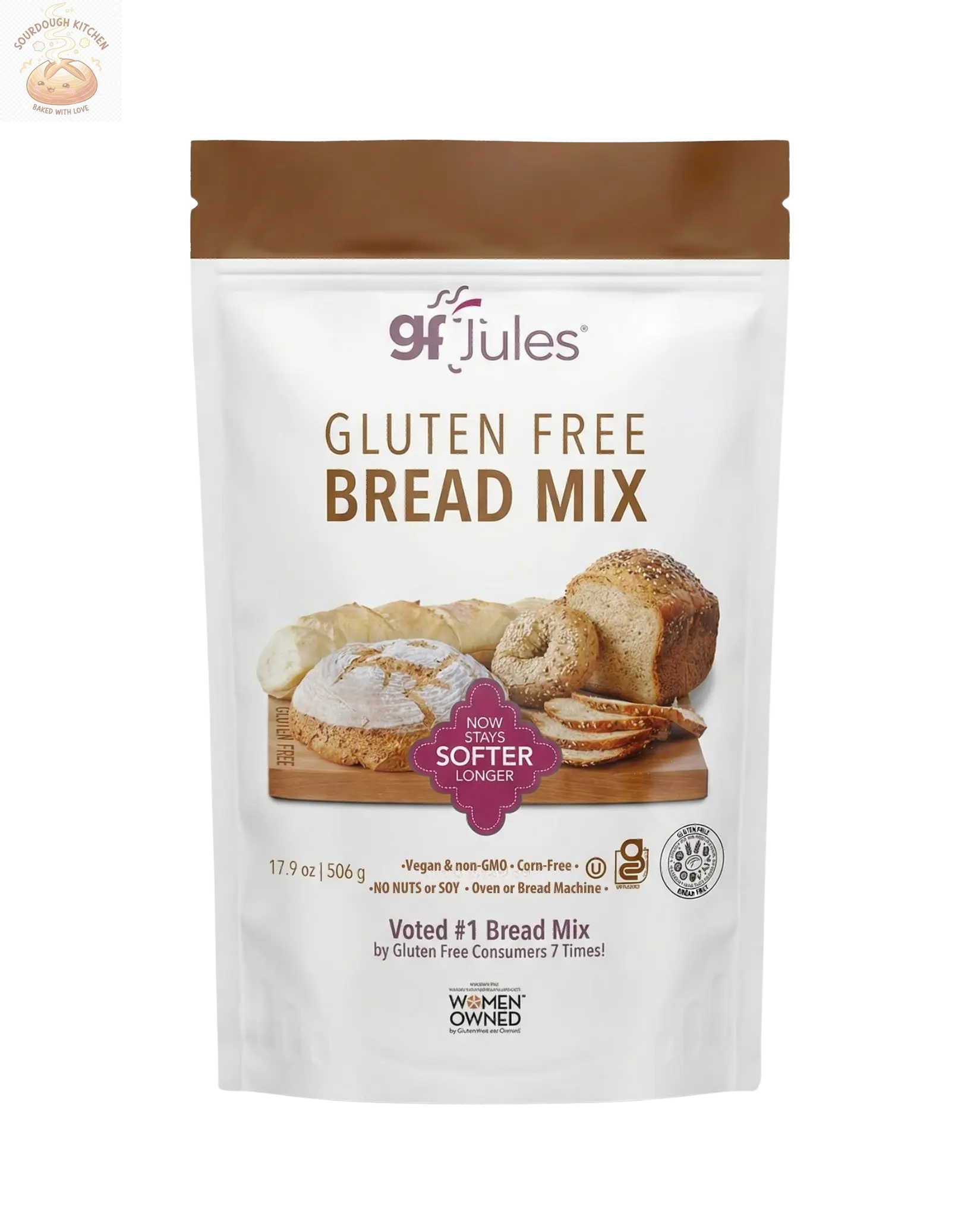 gfJules Gluten Free Bread Mix