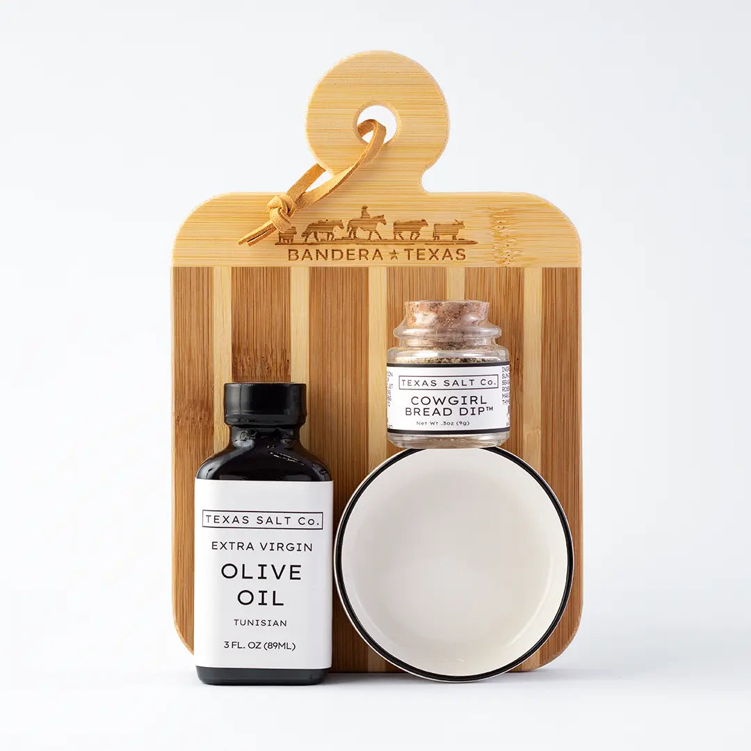 Bread Dip Gift Set Texas Salt Co